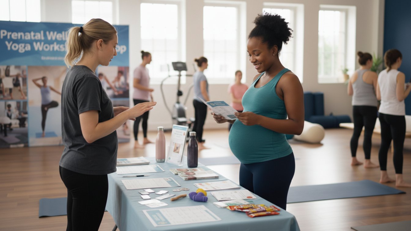 Movement, rest, and connection at Maternal Health Awareness Day